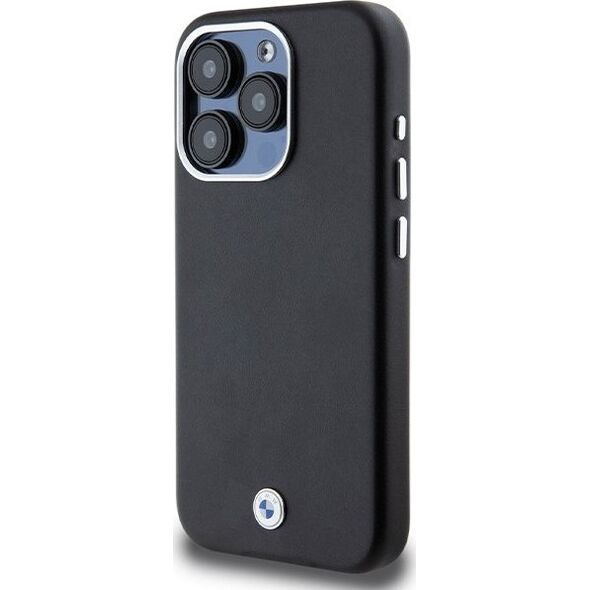BMW Etui BMW BMHMP15L23PUFWK Apple iPhone 15 Pro Signature Wrapped Metal MagSafe czarny/black