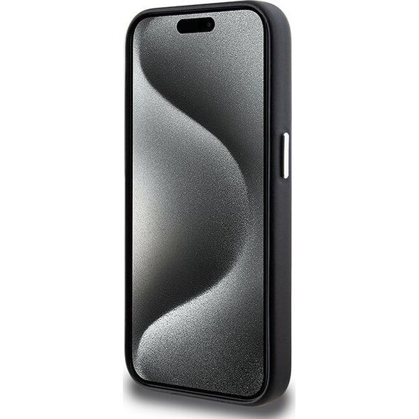 BMW Etui BMW BMHMP15L23PUFWK Apple iPhone 15 Pro Signature Wrapped Metal MagSafe czarny/black