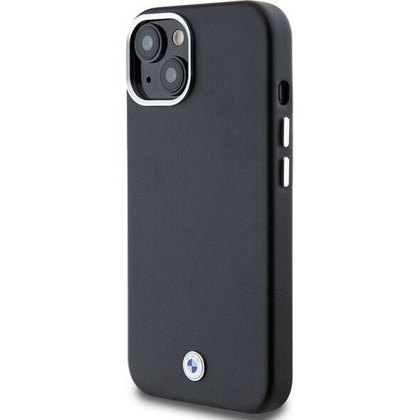 BMW Etui BMW BMHMP15M23PUFWK Apple iPhone 15 Plus / 14 Plus Signature Wrapped Metal MagSafe czarny/black