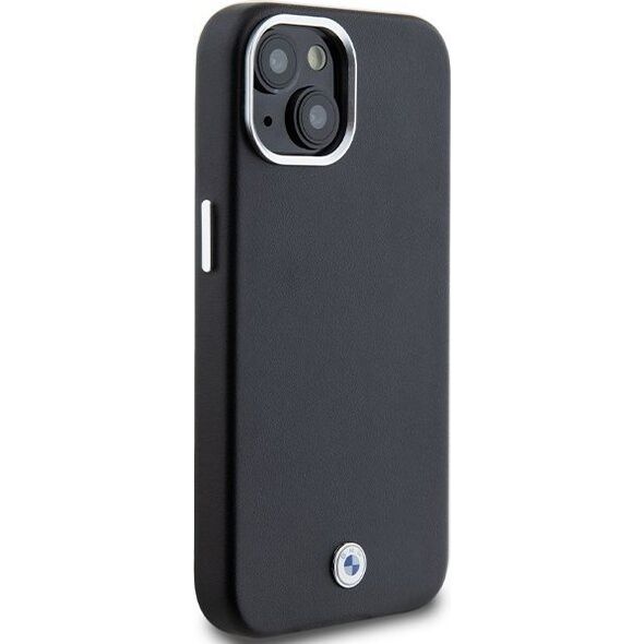 BMW Etui BMW BMHMP15M23PUFWK Apple iPhone 15 Plus / 14 Plus Signature Wrapped Metal MagSafe czarny/black