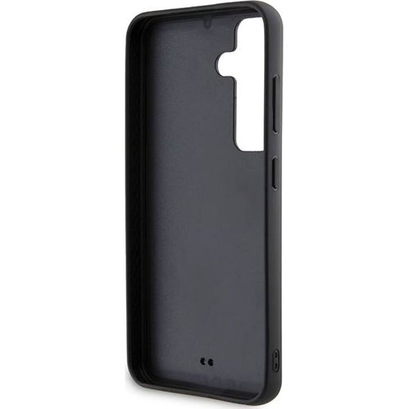 Karl Lagerfeld Etui Karl Lagerfeld KLHCS24SHDSPRK Samsung Galaxy S24 hardcase Rhinestone Metal Logo czarny/black