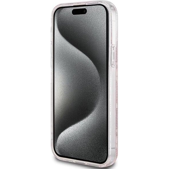 Guess GUESS GUHMP15MHGCUSTGP IPHONE 15 PLUS / 14 PLUS 6.7" RÓŻOWY/PINK HARDCASE IML GCUBE MAGSAFE standard