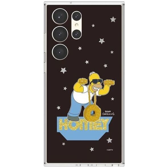 Samsung GP-TOS916SBB Dekoracja tylnej okładki The Simpsons do Samsung Galaxy S23 Plus Black BOX standard
