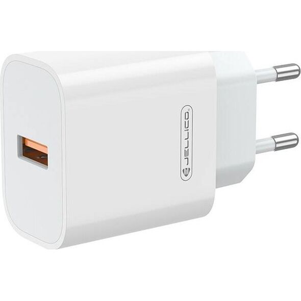 Ładowarka Jellico JELLICO ładowarka sieciowa AK165 22,5W 1xUSB QC3.0 + kabel Lightning Biały standard