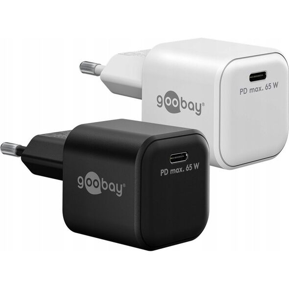 Ładowarka Goobay Goobay 65370 USB-C USB-C TM Dual Fast Charger (36 W), White | Goobay | 5370 USB-C USB-C TM Dual Fast Charger (36 W)