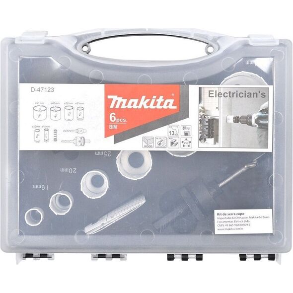 Makita ZESTAW OTWORNIC 9 SZT. 16/20/25/32/40/51MM