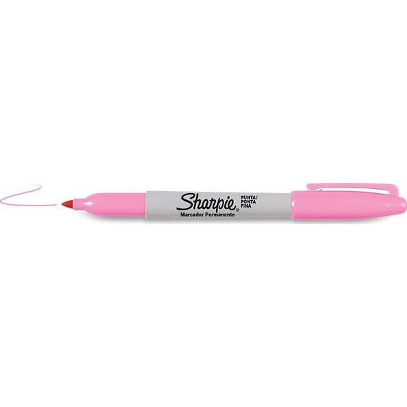 UN MARKER FINE RÃÅ»OWY 1.0MM