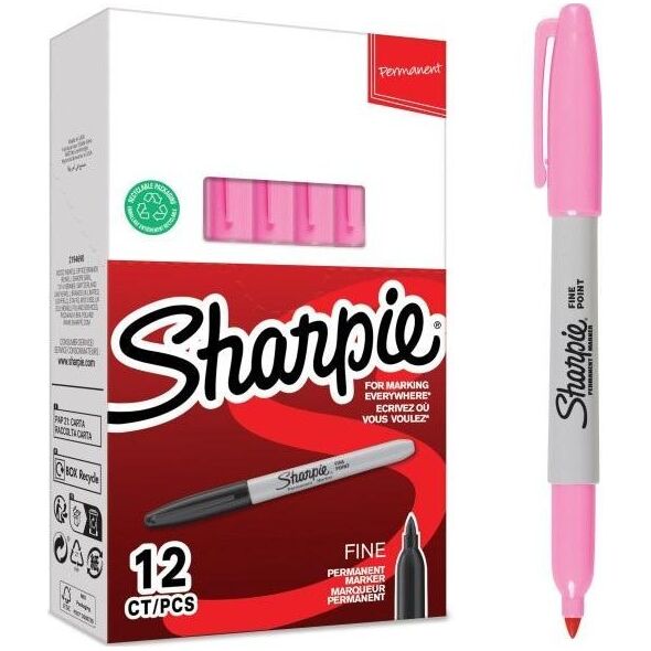 UN MARKER FINE RÃÅ»OWY 1.0MM