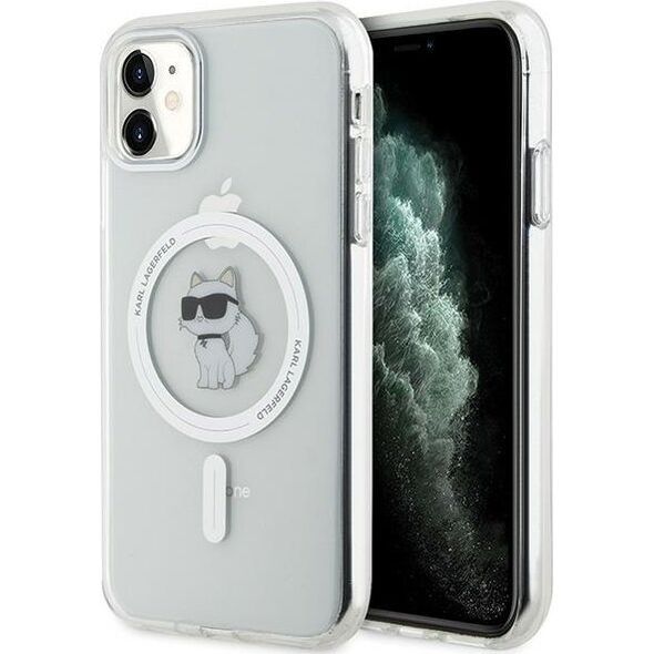 Karl Lagerfeld Karl Lagerfeld KLHMN61HFCCNOT iPhone 11 /Xr przezroczysty/transparent hardcase IML Choupette MagSafe