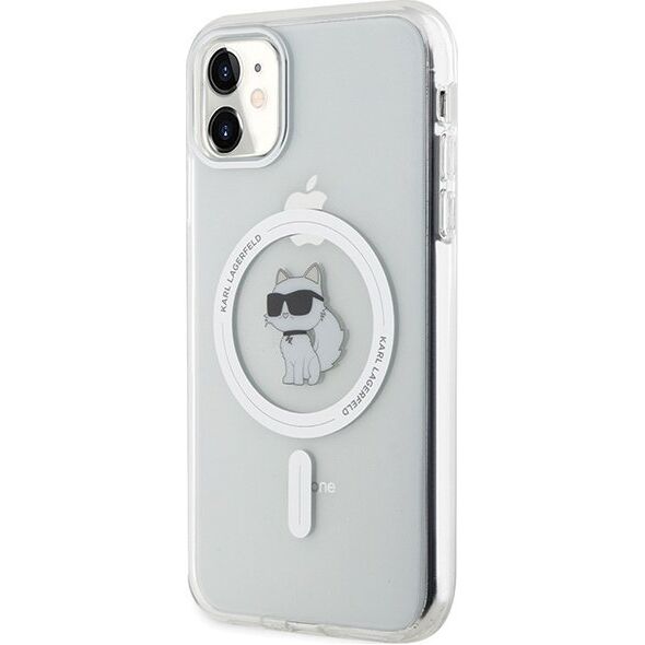 Karl Lagerfeld Karl Lagerfeld KLHMN61HFCCNOT iPhone 11 /Xr przezroczysty/transparent hardcase IML Choupette MagSafe