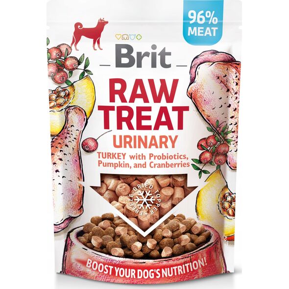 Brit Brit Raw Treat Dog Urinary Turkey 40g