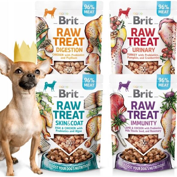 Brit Brit Raw Treat Dog Urinary Turkey 40g