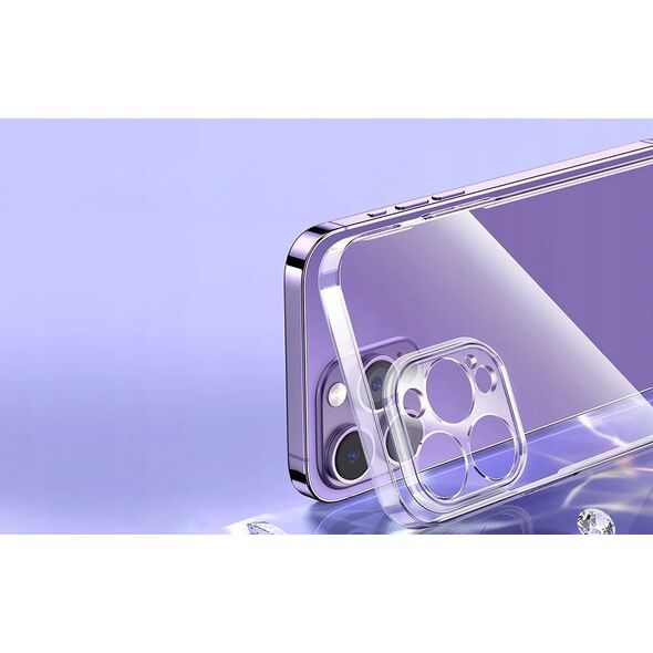 Baseus Etui Baseus Crystal Series do iPhone 14 Plus + szkło hartowane