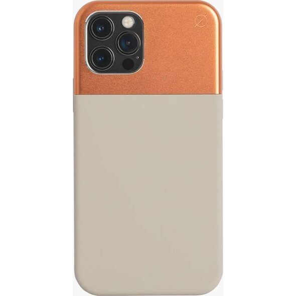 Atom Studios ATOM STUDIOS ETUI SPLIT SILICONE MAGSAFE IPHONE 12 / 12 PRO CALCIUM STONE standard