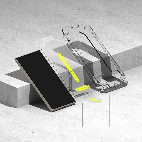 Ringke SZKŁO HARTOWANE RINGKE EASY SLIDE 2-PACK GALAXY S24 ULTRA CLEAR