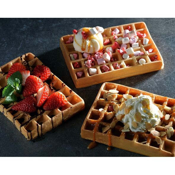 Tefal TEFAL OptiGrill Snack and baking accessory | XA730810 | Number of pastry 1 | Waffle | Black