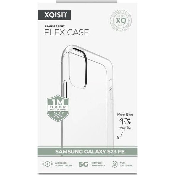 Xqisit XQISIT NP Flex Case Anti Bac, RECYCLED for Galaxy S23 FE clear standard
