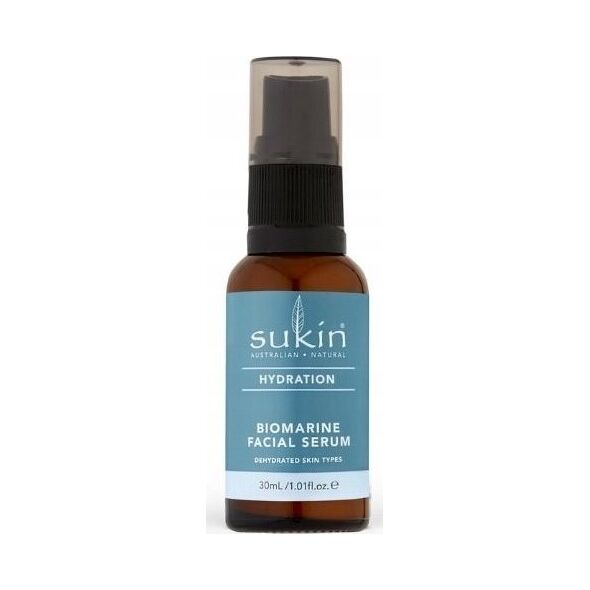 Sukin Sukin, Hydration Serum nawilżające do twarzy z algami morskimi i kwasem hialuronowym, 30 ml