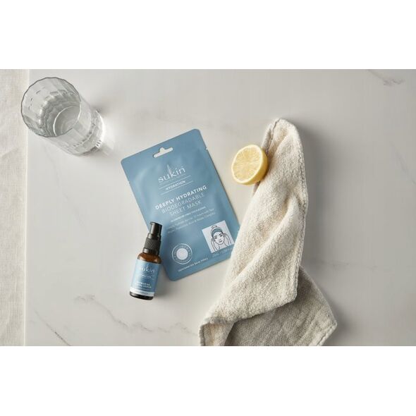 Sukin Sukin, Hydration Serum nawilżające do twarzy z algami morskimi i kwasem hialuronowym, 30 ml