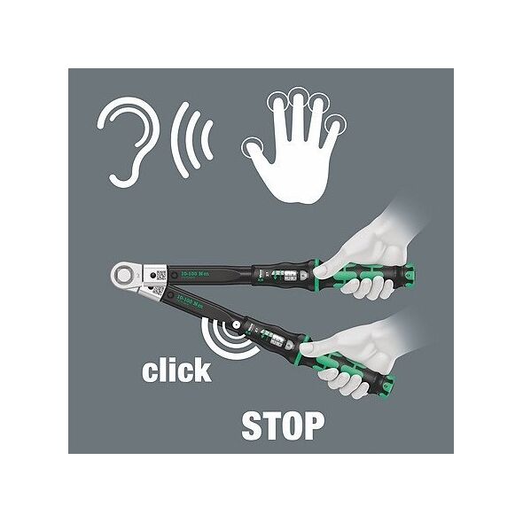 Wera KLUCZ DYNAMOM. CLICK-TORQUE X 7 DO KOÅCÃWEK WTYK. 10-100 NM