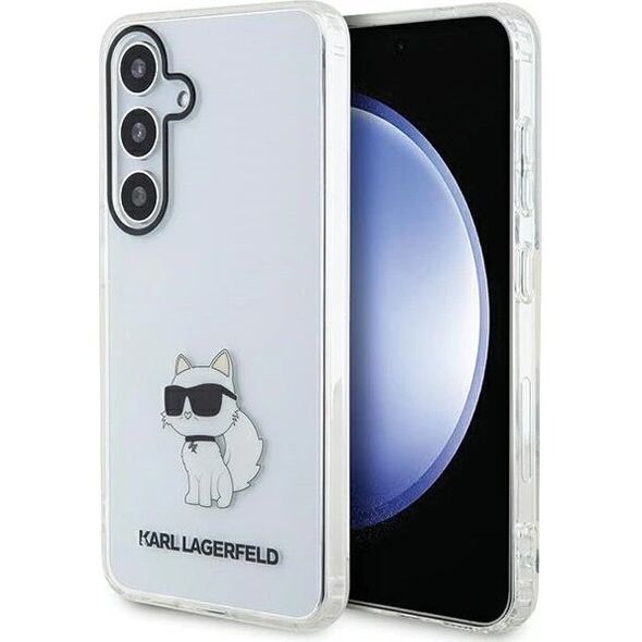 Karl Lagerfeld Etui Karl Lagerfeld KLHCS24MHNCHTCT Samsung Galaxy S24+ Plus hardcase IML Choupette transparent