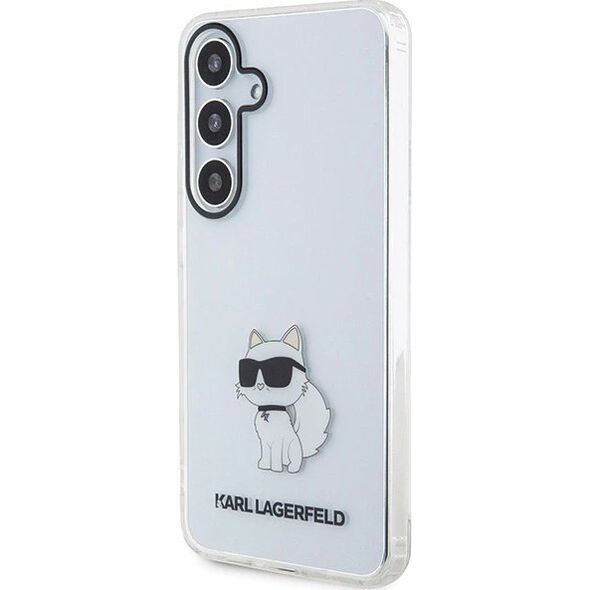 Karl Lagerfeld Etui Karl Lagerfeld KLHCS24MHNCHTCT Samsung Galaxy S24+ Plus hardcase IML Choupette transparent