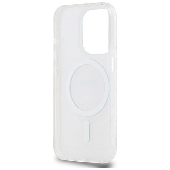 DKNY DKNY DKHMP15LHRHSEP iPhone 15 Pro 6.1" różowy/pink hardcase IML Mono & Stripe MagSafe