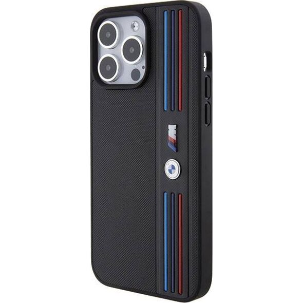 BMW Etui BMW BMHCP15L22PPMK Apple iPhone 15 Pro Tricolor M Collection czarny/black