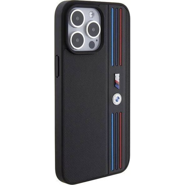 BMW Etui BMW BMHCP15L22PPMK Apple iPhone 15 Pro Tricolor M Collection czarny/black