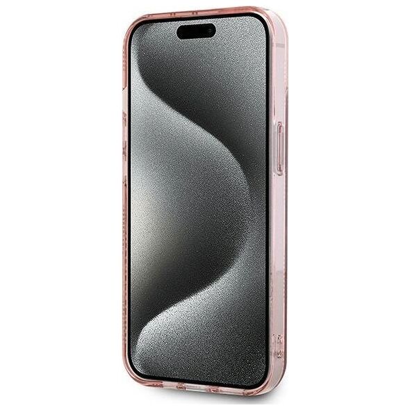 Karl Lagerfeld Karl Lagerfeld KLHCP13MHKLPCHP iPhone 13 6.1" różowy/pink hardcase IML Choupette Head & Monogram