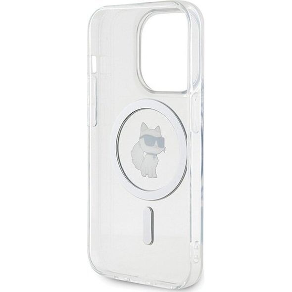 Karl Lagerfeld Karl Lagerfeld KLHMP13LHFCCNOT iPhone 13 Pro / 13 6.1" przezroczysty/transparent hardcase IML Choupette MagSafe