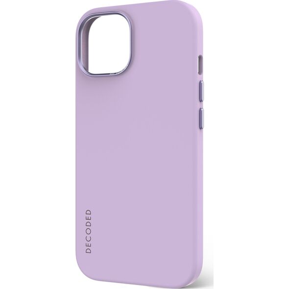 Decoded Decoded AntiMicrobial Silicone Backcover iP 15 Plus Lavender