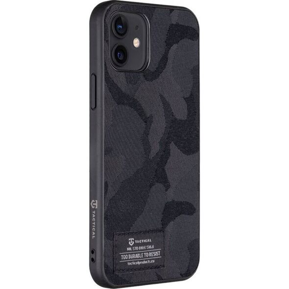 Tactical Tactical Camo Troop Cover for Apple iPhone 12/12 Pro Black standard