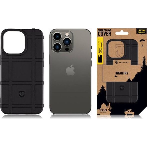 Tactical Tactical Infantry Cover for Apple iPhone 13 Pro Black standard