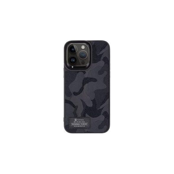 Tactical Tactical Camo Troop Cover for Apple iPhone 14 Pro Max Black standard