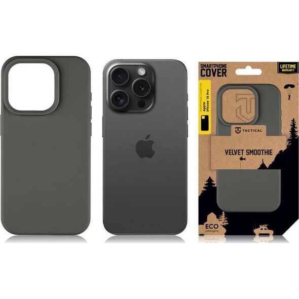Tactical Tactical Velvet Smoothie Cover for Apple iPhone 15 Pro Bazooka standard