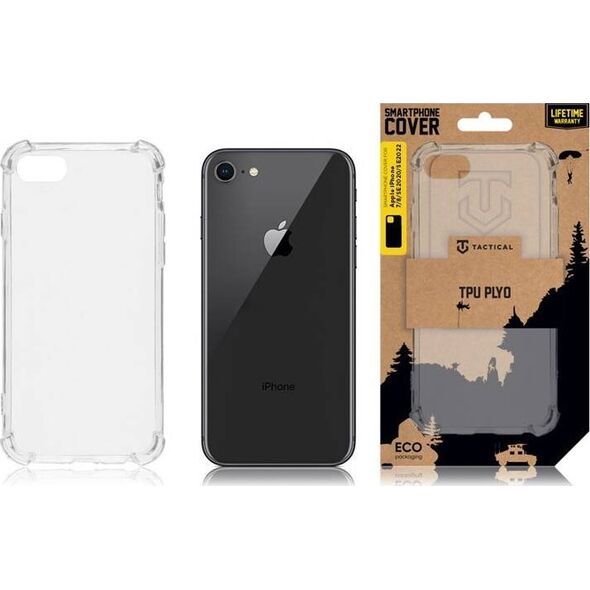 Tactical Tactical TPU Plyo Cover for Apple iPhone 7/8/SE2020/SE2022 Transparent standard