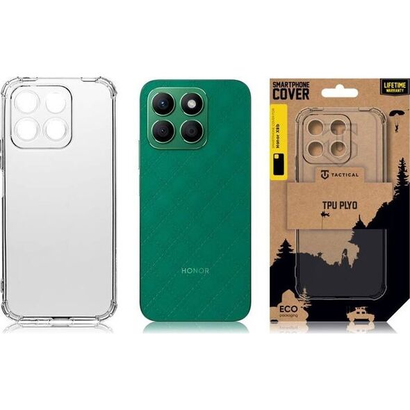 Tactical Tactical TPU Plyo Cover for Honor X8b Transparent standard