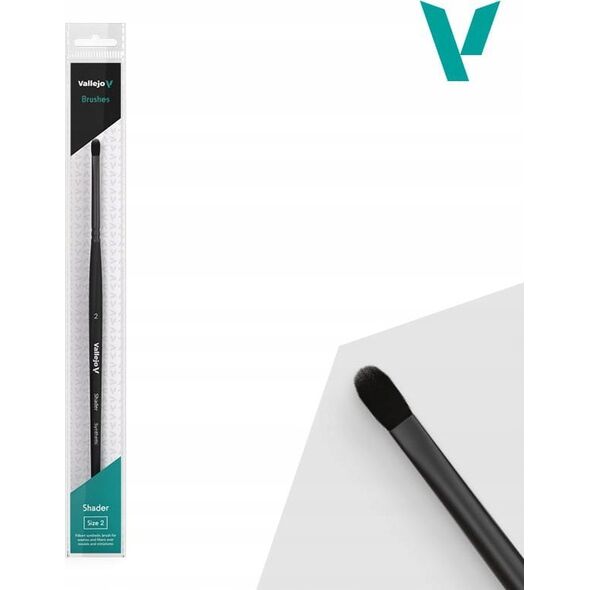 Vallejo Vallejo: B06002 - Shader - Flat Brush - Synthetic 2