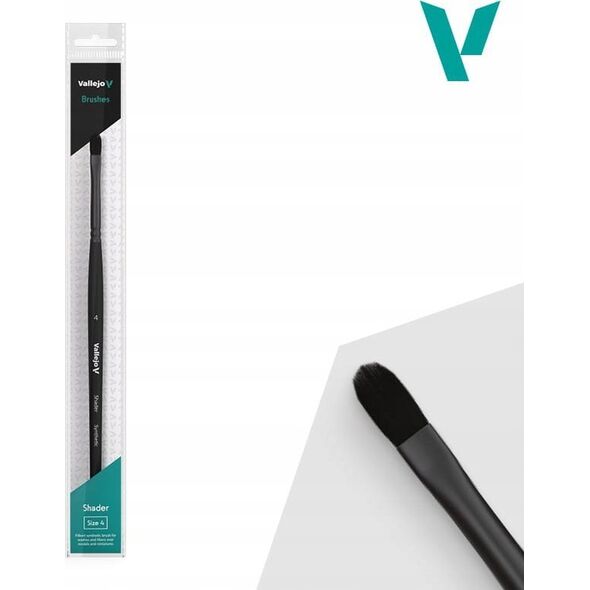 Vallejo Vallejo: B06004 - Shader - Flat Brush - Synthetic 4