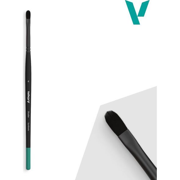 Vallejo Vallejo: B06004 - Shader - Flat Brush - Synthetic 4