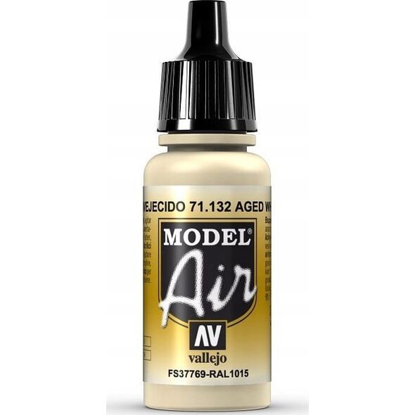 Vallejo Vallejo: 71.132 - Model Air - Aged White (17 ml)