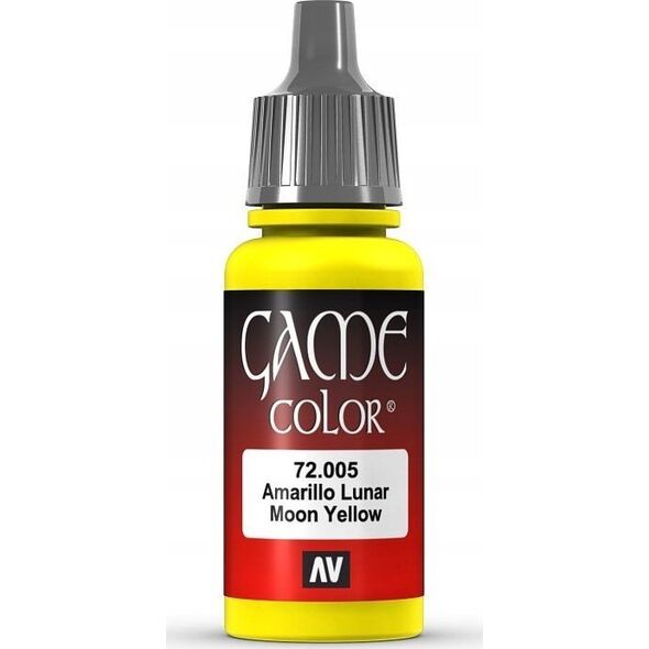 Vallejo Vallejo: 72.005 - Game Color - Moon Yellow (18 ml)