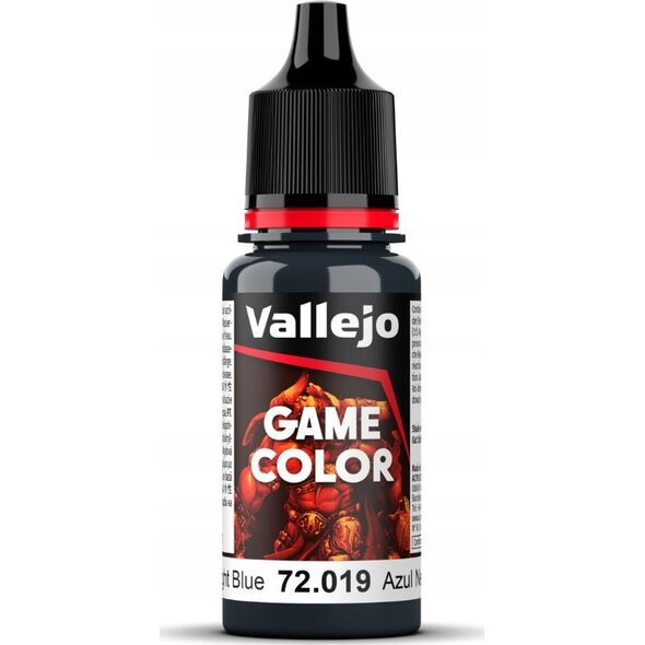 Vallejo Vallejo: 72.019 - Game Color - Night Blue (18 ml)