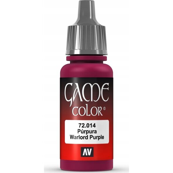 Vallejo Vallejo: 72.014 - Game Color - Warlord Purple (18 ml)