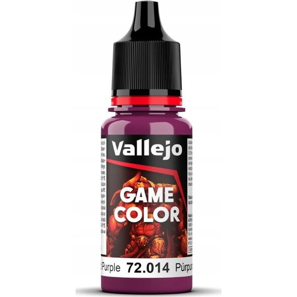 Vallejo Vallejo: 72.014 - Game Color - Warlord Purple (18 ml)