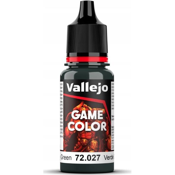 Vallejo Vallejo: 72.027 - Game Color - Scurvy Green (18 ml)