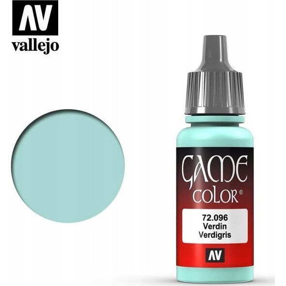 Vallejo Vallejo: 72.096 - Game Color - Verdigris (18 ml)