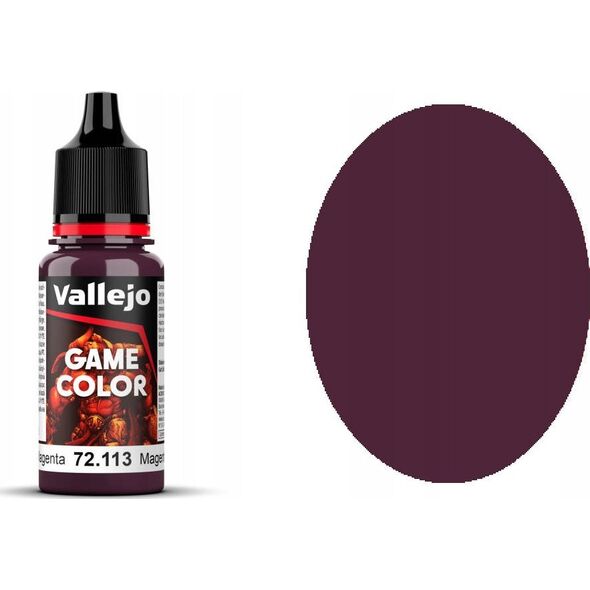 Vallejo Vallejo: 72.113 - Game Color - Deep Magenta (18 ml)