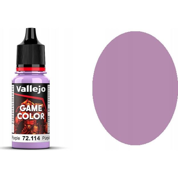 Vallejo Vallejo: 72.114 - Game Color - Lustful Purple (18 ml)